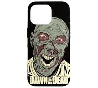 Dawn of The Dead Eyes Wide Zombie Coque pour iPhone 16 Pro
