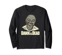 Dawn of The Dead Eyes Wide Zombie Manche Longue