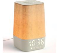 Dawn Simulator Light Alarm Clock With Led Bedside Lamp With 30 Sounds For Sleeping,13 Brightness Levels-Adapter Included