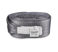 Dawnerz Schlaufen-Hebeband 4000 kg Direkt WLL, 3m - Schwerlast Hebegurt aus Polyester - Zweilagige Hebeschlinge mit Verstärkten Endschlaufen