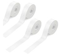 DAWRIS Qutie Lot de 4 rouleaux de ruban d'étiquettes pour imprimante d'étiquettes 15 mm x 4 m Pour imprimante thermique Qutie P15 P12 Q2 HP1 HP4 D32 D35 pour la Maison, l'école, le Bureau