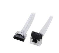 DAWSAXZKL 5pcs SATA 3 Câble, Super Vitesse SATA3 Contrôleur à SSD HDD Disque Dur SATA III Connecteur de données Compatible with rasus Gigaoctet MSI De Gros(25CM,Silver 90 Degree)