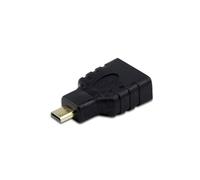 DAWSAXZKL Adaptateur de connecteur HDMI- Câble Compatible 90 Angle d'angle de Coin Gauche vers Le Haut Male Extender Femelle, M~ni/Micro à HDMI Extension(Micro HDMI to HDMI)