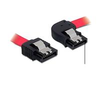 DAWSAXZKL Angle Droit à Gauche 6 Go/s SATA3 en série Données ATA Câble avec loquet Compatible with PC SATA 3.0 SATAIIII 6 Disque de Disque Dur GBPS/SSD(30CM,Right Side Angle)