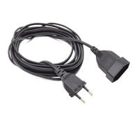 DAWSAXZKL Câble d'alimentation à 2 Broches mâle à Femelle câble de rallonge for Ordinateur PC 0.5M/1M/2M/3M/4M/5M(500CM)