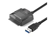 DAWSAXZKL USB 3.0 À SATA Câble d'entraînement Facile 7 + 15 PIN 2.5 "3.5" HDD SSD Disque Dur 1 0tb Prise en Charge de connecteur d'expansion de l'adaptateur à Haute Vitesse 5 Gbps