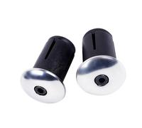 DAWTHTW Bouchons d'extrémité de tige de vélo en aluminium résistant aux chocs - Pour guidon de vélo de route - Protection universelle contre la poussière