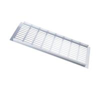 DAWTHTW Grille d'aération perforée en alliage d'aluminium - Grille d'aération - Grilles rectangles métalliques - Grilles de ventilation en alliage d'aluminium