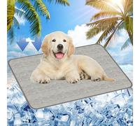 Dawumin Tapis rafraîchissant pour chien et chat, t-apis rafraîchissant pour chiens et chats, tapis r-afraîchissant avec gel, t-apis ra-fraîchissant pour animaux de compagnie, pour la maison ou dans la