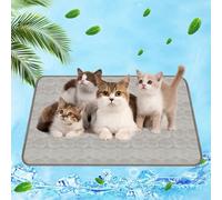 Dawumin Tapis rafraîchissant pour chien et chat, t-apis rafraîchissant pour chiens et chats, tapis r-afraîchissant avec gel, t-apis ra-fraîchissant pour animaux de compagnie, pour la maison ou dans la