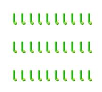 Dawutocap 30 Pièces De Flotteur Pêche en Silicone Flexible avec Résistance Temps Froid Pendant des Années Ronde Activité Plein Air Durabilité Radeaux Flotteur Pêche