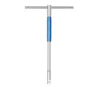 Dawutocap Clé hexagonale robuste en forme de T - Entraînement de 1,27 cm - Clé à poignée coulissante réglable en T pour couple élevé dans un espace confiné