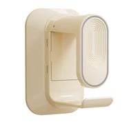 Dawutocap Crochet de salle de bain avec bras extensible - Support de rangement mural pour lavabos de serviettes - Outil d'organisation de la maison - Crochet adhésif amovible pour salle de bain