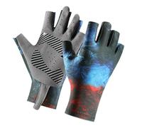 Dawutocap De Sport Respirant À Séchage Rapide Haute Élasticité Cyclisme Fitness Pêche sans Doigts pour Femmes Et Hommes Quick Drying Respirant Sports Glove
