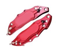 Dawutocap Housses d'étrier de frein générales, mises à niveau solides, faciles à installer, housses d'étriers en aluminium adaptées pour voiture, moto, voiture, camion, SUV