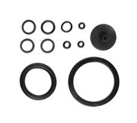 Dawutocap Lot de 11 anneaux de réparation d'arroseur de rechange en caoutchouc pour équipement d'irrigation de jardinage, accessoires d'entretien, anneaux d'étanchéité d'arroseur de jardin