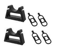 Dawutocap Lot de 6 stabilisateurs de guidon de vélo en silicone avec base antidérapante pour vélos de route et VTT