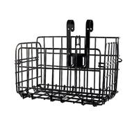 Dawutocap Panier de rangement pliable pour vélo de montagne - Panier de rangement avant et arrière - Panier de remorque latérale amovible - Simple et durable - Remorque latérale suspendue à l'avant et