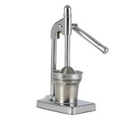 Dawutocap Presse-agrumes en acier inoxydable 304 à commande manuelle, outil pratique pour le bureau, les pique-niques en plein air