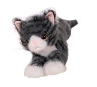 Dawutocap Realistics Jouet en peluche robuste pour chats Amis des chats Doux Jouets de bricolage pour enfants Utilisation quotidienne Décoration de la maison