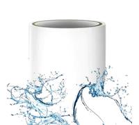 Dawwoti 1.5M*10CM Ruban De Réparation Sous-marin Ruban Adhesif Reparation Piscine Colle Sous L'eau Ruban Étanche Pour Réparation De Fuite De Conduite D'eau Reparation Piscine (Blanc,1.5M*5CM)