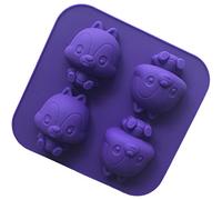 Dawwoti Écureuil De Silicone Cake Moule Fondant Cake Decoration Bac À Glaçons De Cuisson Moule Chocolat pour Enfants Kids