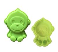 Dawwoti Singe Silicone Cake Moule Fondant Cake Decoration Bac À Glaçons De Cuisson Moule Chocolat pour Enfants Kids