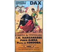 Dax Corrida toros Reproduction Affiche Poster/Format Size 50X70 cm Papier 300 GR-Vente du fichier numérique HD Possible Nous Consulter (Boutique : affichevintage.FR)