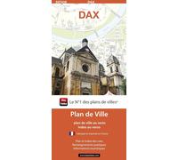 Dax, Landes - Plan de ville | Blay Foldex