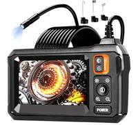 Daxiongmao Camera Endoscopique, Endoscope Camera Étanche IP67, HD 1080P Caméra Endoscopique, avec Écran LCD De 4,3 Pouces, Câble De 50 Pieds, Caméra Endoscopique(50 Pieds)