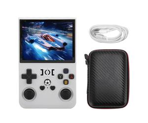 DAXJEROL R36PRO Console de jeux portable rétro avec écran IPS de 3,5 pouces, double code ouvert, plus de 18 000 jeux, carte mémoire pour U (128 Go)