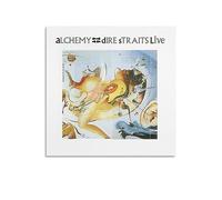 DAXXIN Impression sur toile Dire Straits Alchemy Dire Straits Live - Décoration murale pour salon, chambre à coucher - Style sans cadre - 30 x 30 cm