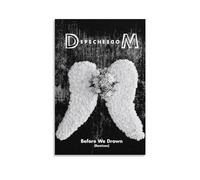 DAXXIN Poster sur toile « Before We Drown (Remixes) » - EP - Depeche Mode - Décoration murale pour salon, chambre à coucher - Style sans cadre - 30 x 45 cm