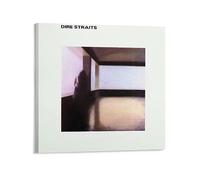 DAXXIN Poster sur toile Dire Straits Dire Straits - Décoration murale pour salon, chambre à coucher - Style cadre - 50 x 50 cm