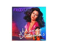 DAXXIN Poster sur toile Marina et les diamants Froot 57 - Décoration murale pour salon, chambre à coucher - Style sans cadre - 30 x 30 cm