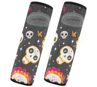 Day Dead Dia De Los Muertos Housse de ceinture de sécurité pour voiture