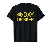 Day Drinker Funny for Wine and Beer Drinkers T-Shirt