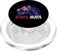Day Mate Good Australian Land Map Drapeau Australie PopSockets PopGrip pour MagSafe
