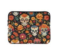 Day of Dead Housse de protection rembourrée pour ordinateur portable 13" 13,3" Pro - Taille L