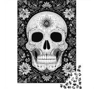 Day of The Dead Art Print-9 Puzzle 1000 Pièces Educa Jouet en Bois Cadeau Unique De l'art De La Décoration Jeu Éducatif Challenge Toy Adultes & Enfants des 14 Ans 38x26cm/1000pcs