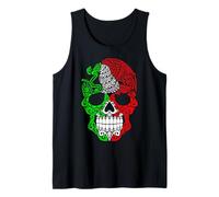 Day of The Dead Dia de Los Muertos Mexican Skull Mexico Débardeur