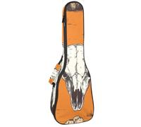 Day of The Dead Étui rembourré pour ukulélé de concert de 58,4 cm, imperméable et durable, Multicolore 08, 25.9x9x3.1in/66x23x8cm, Organiseur de sac
