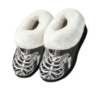 Day Of The Dead Skull Pattern Chaussons d'intérieur ou d'extérieur, multicolore, 43/44 EU