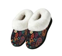 Day Of The Dead Sugar Skull Chaussons d'intérieur ou d'extérieur, multicolore, 43/44 EU