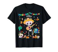 Day of The Dead Tshirt Kids Boys 2025 dia de Los Muertos Boy T-Shirt