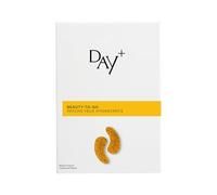 DAY+ | Patchs Yeux Hydratants | Hydrate & Apaise les tiraillements du contour de l'œil | Regard tonifié, frais & lissé | Thé blanc, Rooibos, Anone | 98% d’ingrédients naturels | Pack de 6 paires