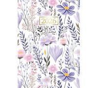 Day Planner 2026 Canada: One Year Hourly Agenda from January to December 2026 - Page a Day || 12 Months Daily Schedule Organizer & Appointment Book || Large Format A4 - Floral Cover