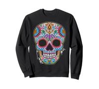 Day The Dead Skull Mexicans Traditions Dia De Los Muertos Sweatshirt