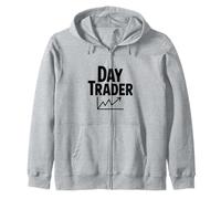 Day Trader Life : Hustle Hard and Profit Daily Sweat à Capuche