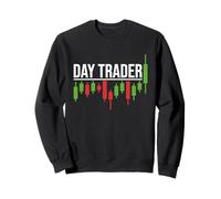 Day Trader - Style de Tableau de Trading boursier Vieilli Sweatshirt